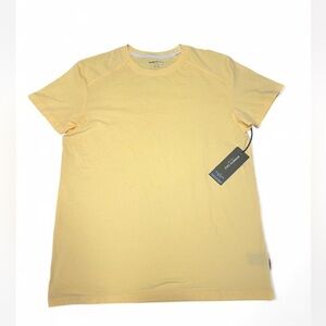 Kenneth Cole Light Yellow Short Sleeve Tee